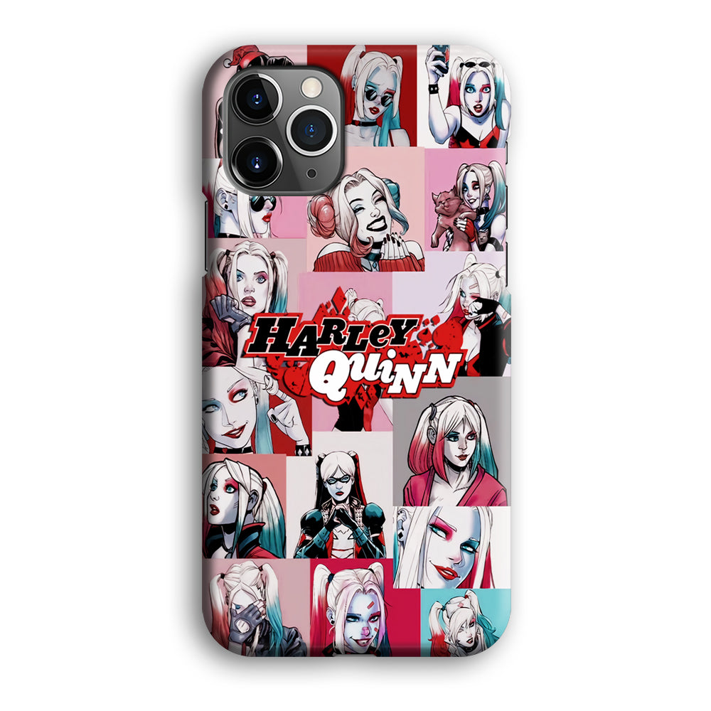 Harley Quinn Collage Of Expression iPhone 12 Pro Max Case