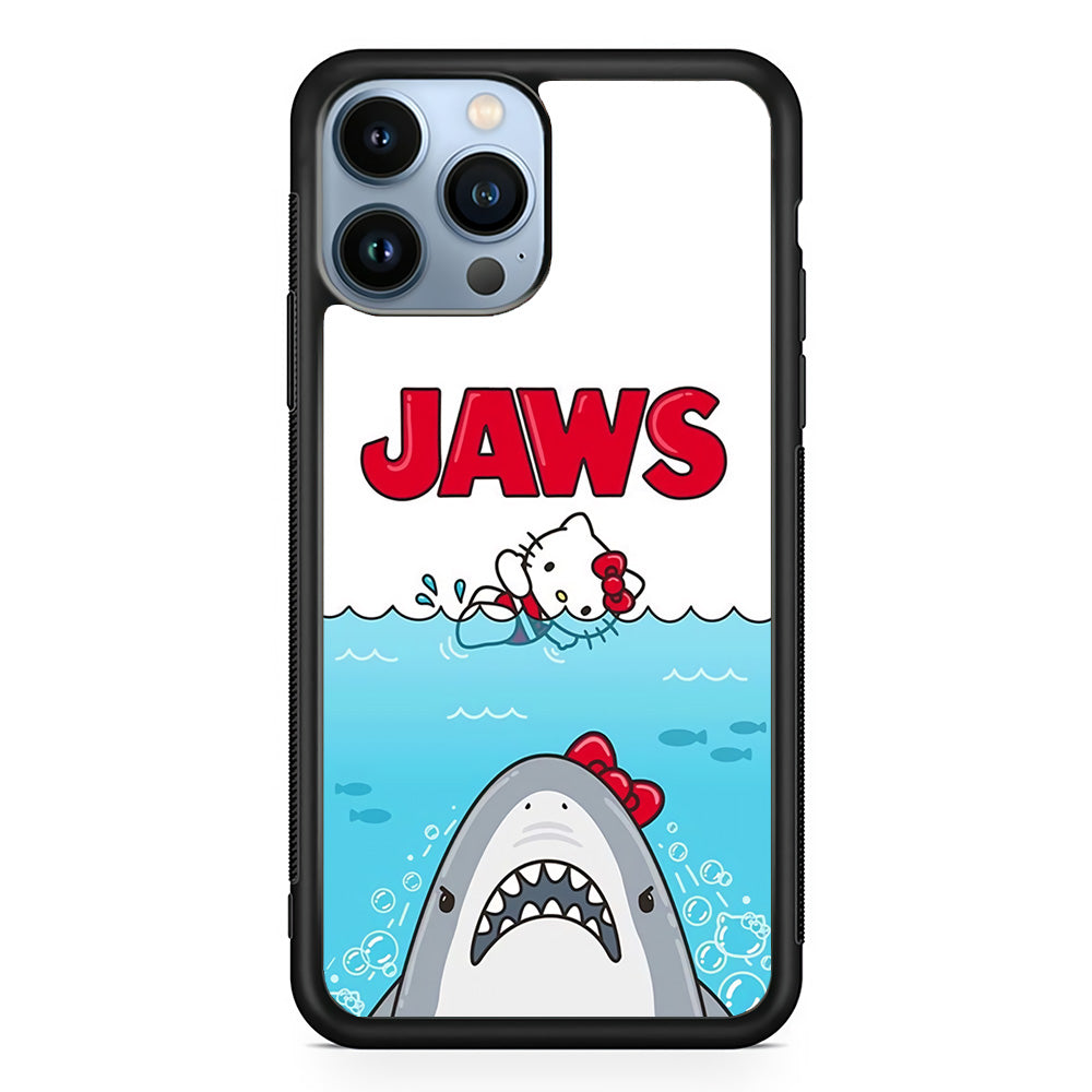 Hello Kitty Jaws Shark iPhone 15 Pro Case