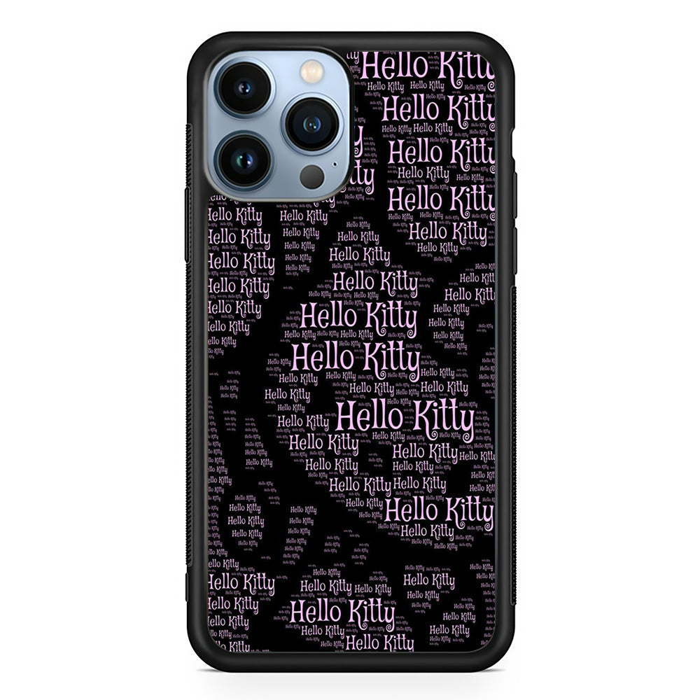 Hello Kitty Code Programming Style iPhone 14 Pro Max Case