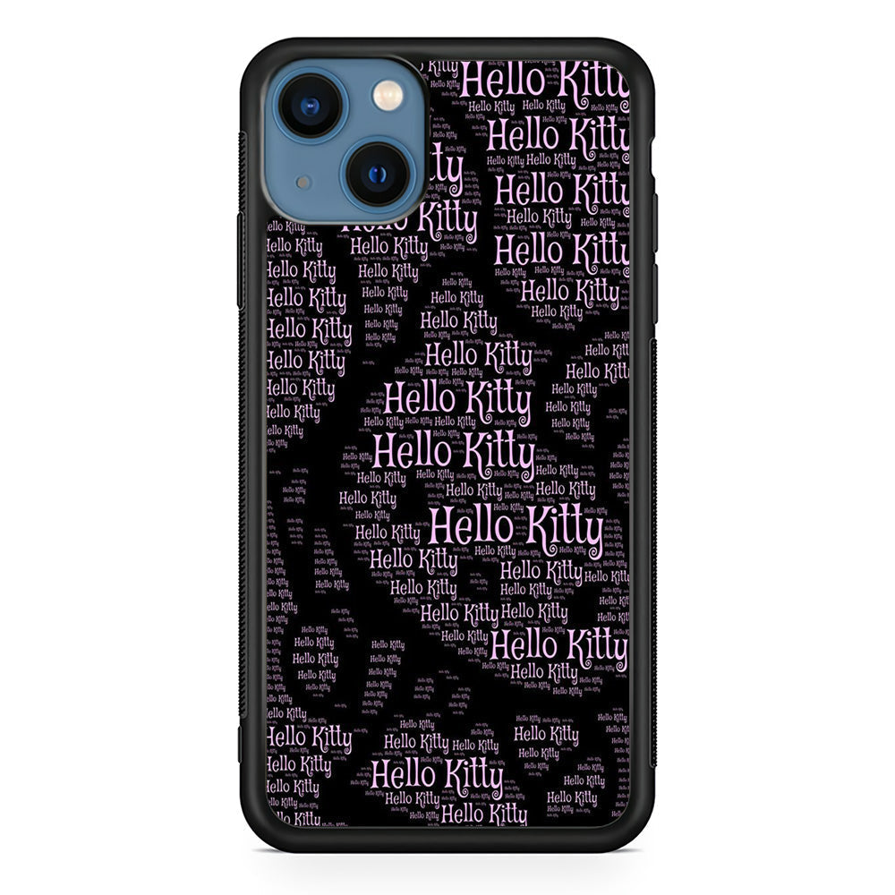 Hello Kitty Code Programming Style iPhone 14 Plus Case