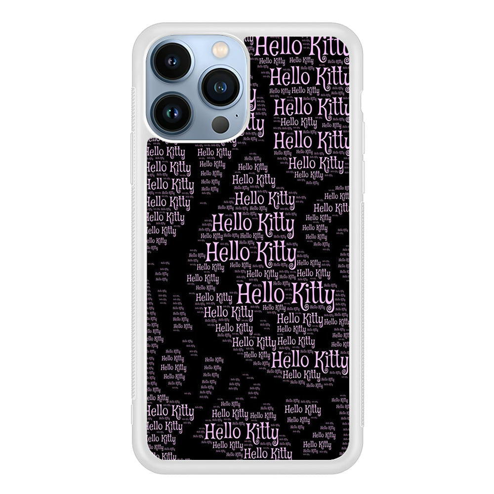Hello Kitty Code Programming Style iPhone 14 Pro Max Case