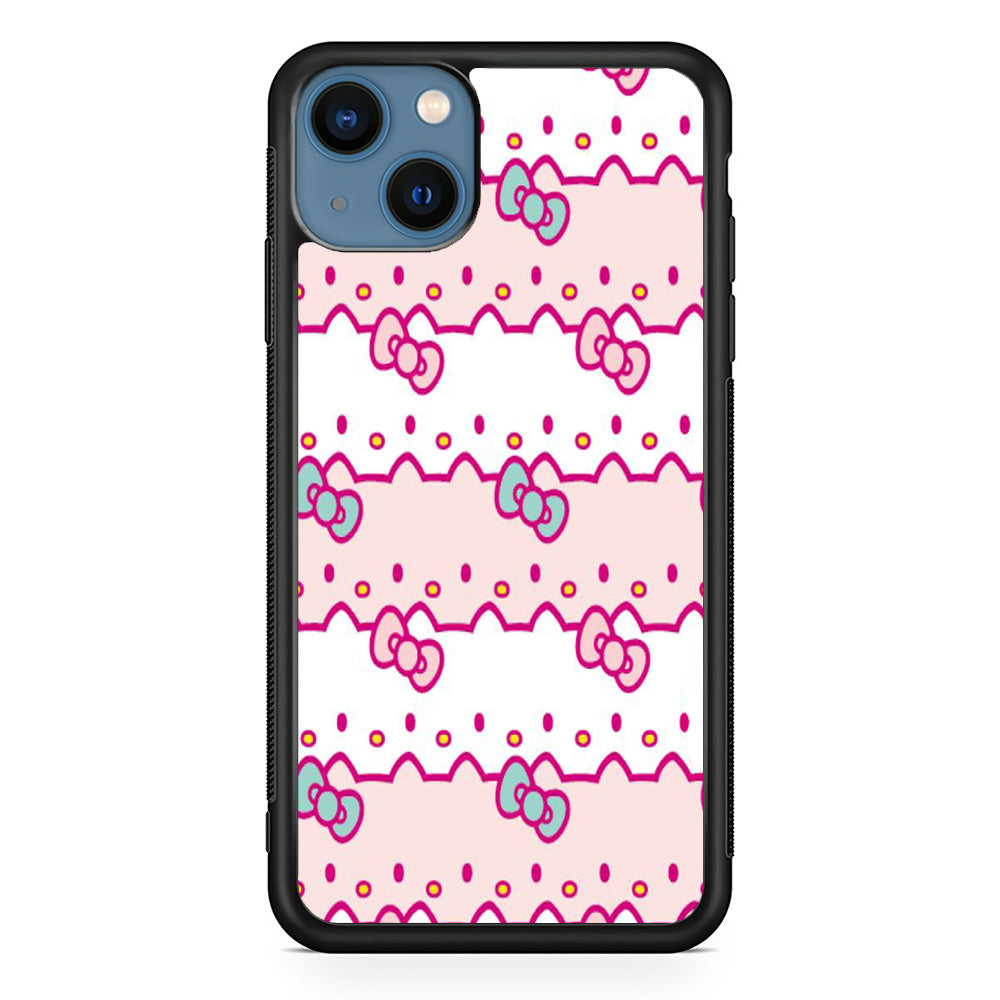 Hello Kitty Wallpaper iPhone 14 Plus Case