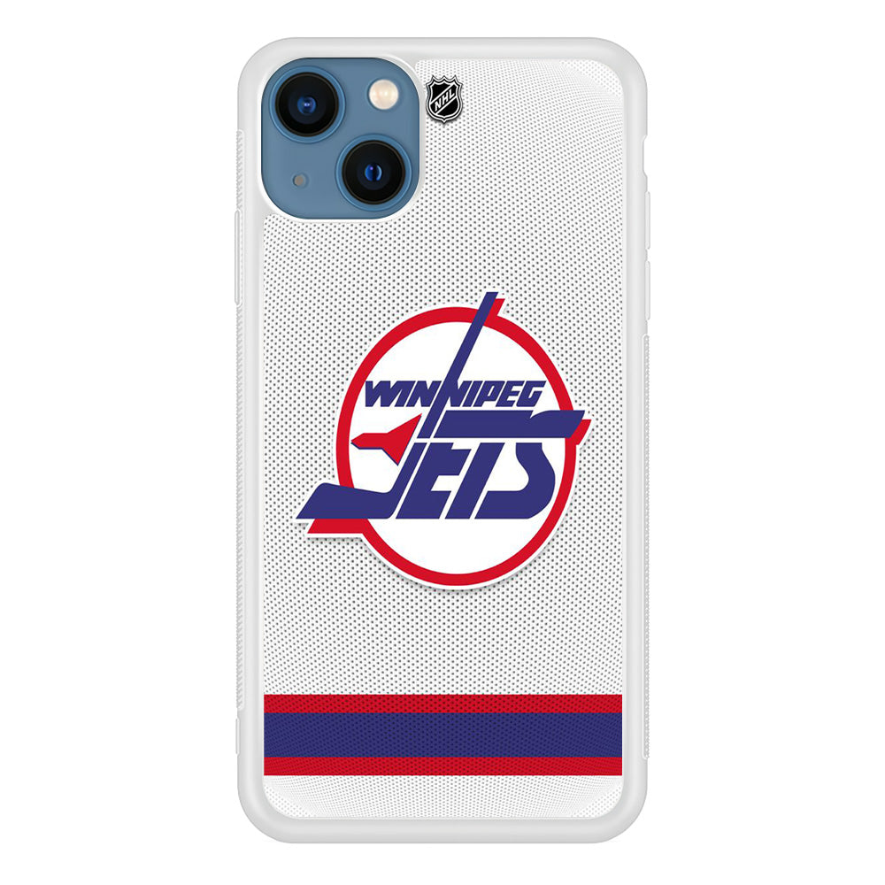 Hockey NHL Winnipeg Jets Jersey iPhone 14 Plus Case