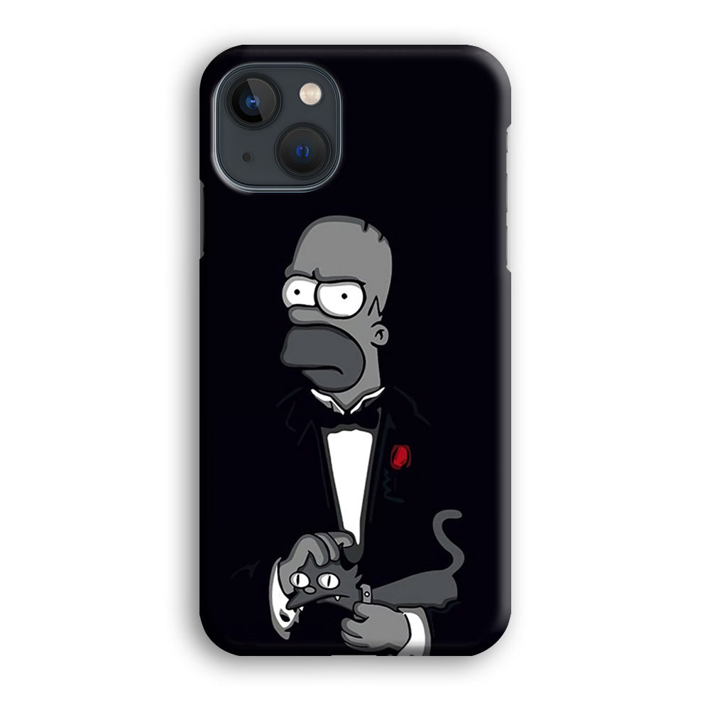 Homer Simpson Goodfather iPhone 14 Case