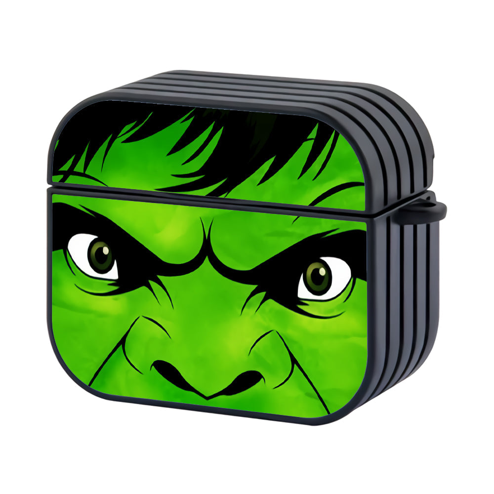 Hulk Angry Face Hard Plastic Case Cover For Apple Airpods 4 - Ezzystore