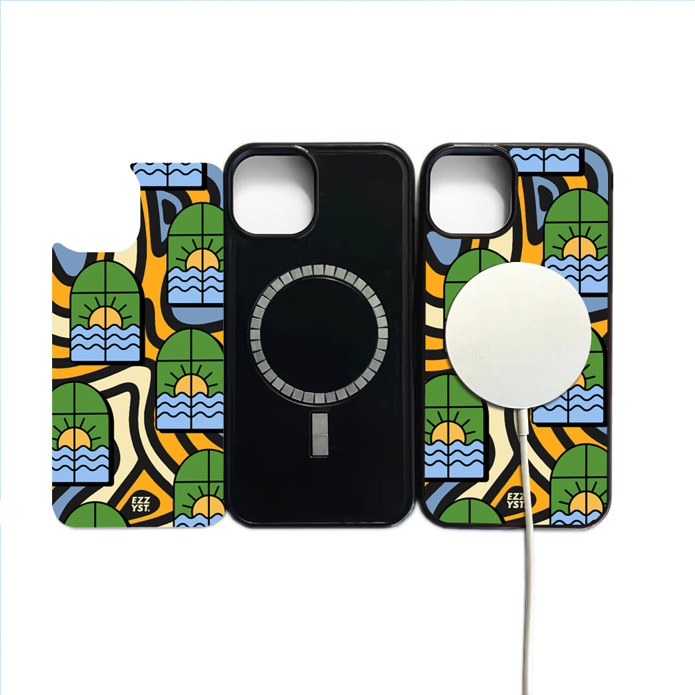 Imagination and Tranquility Window of Freedom Magsafe iPhone Case