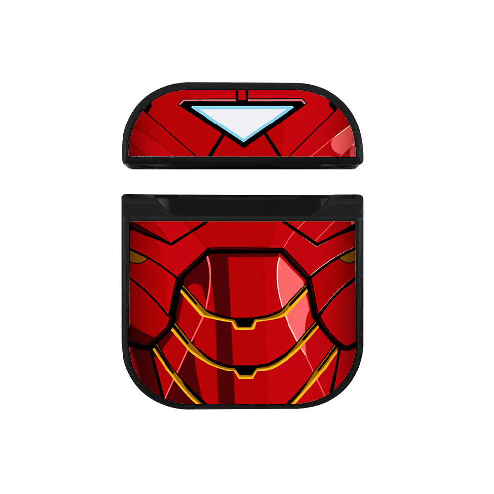 Ironman Suit Hard Plastic Case Cover For Apple Airpods