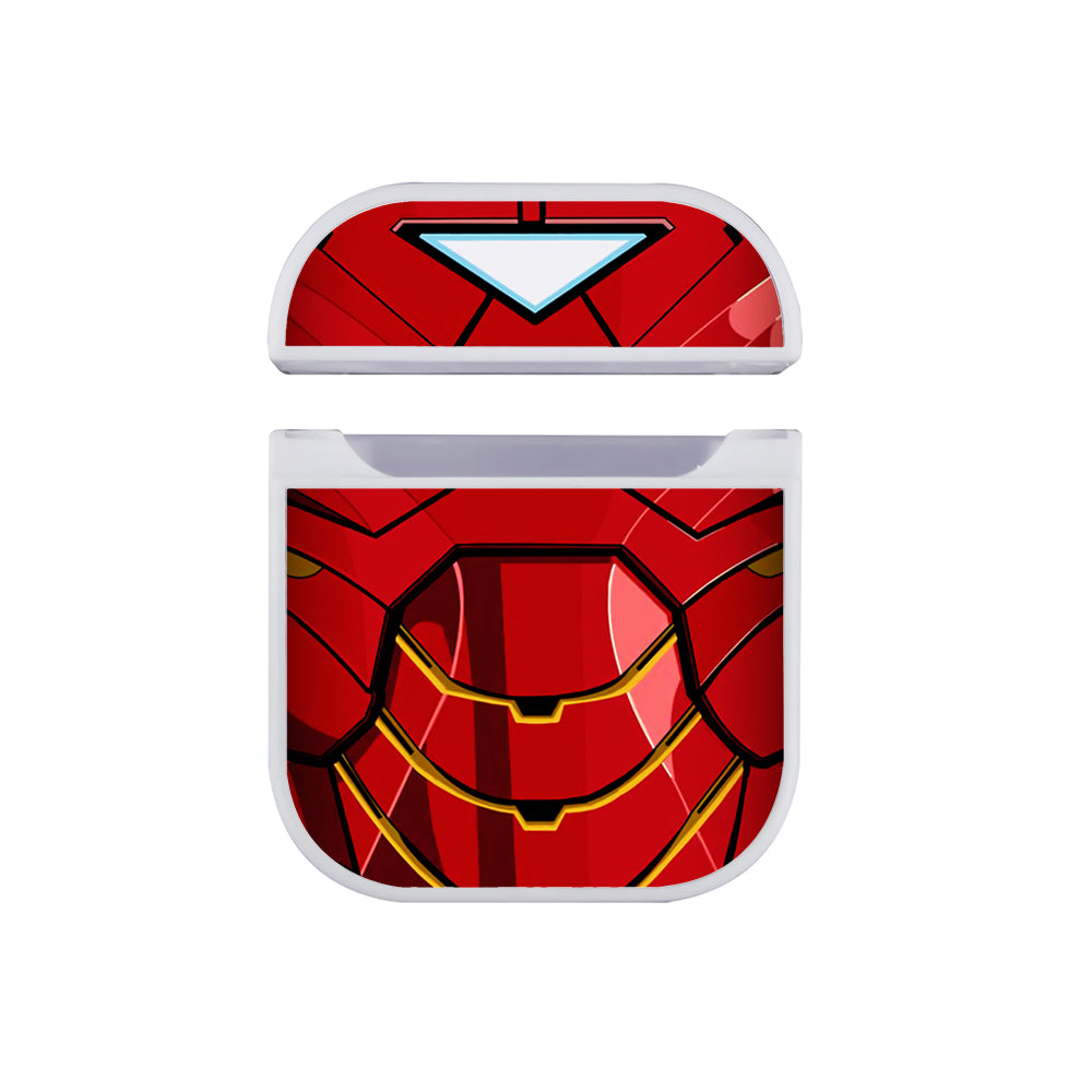 Ironman Suit Hard Plastic Case Cover For Apple Airpods