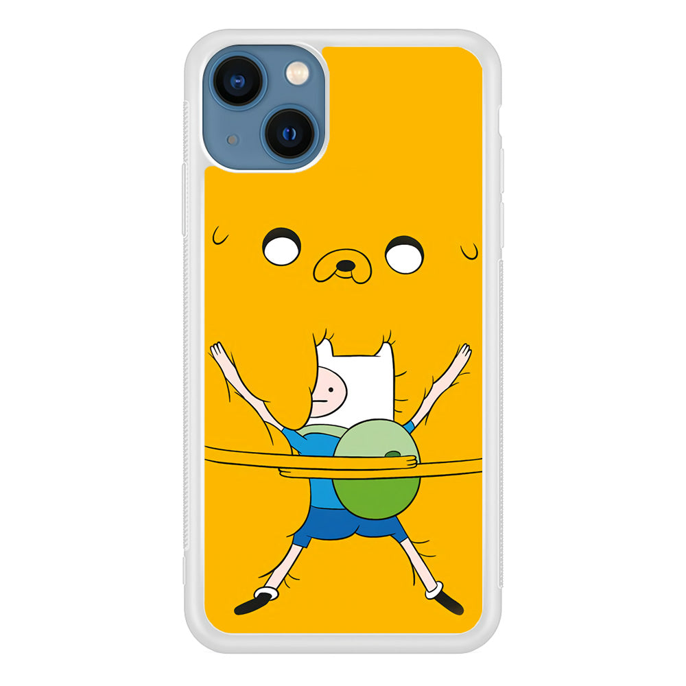 Jake And Fin Big Hug iPhone 14 Plus Case