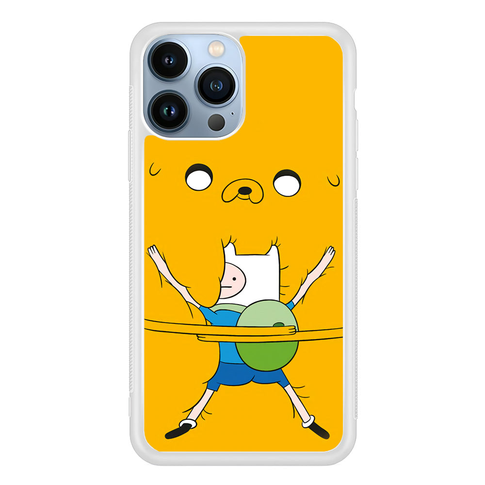 Jake And Fin Big Hug iPhone 14 Pro Case