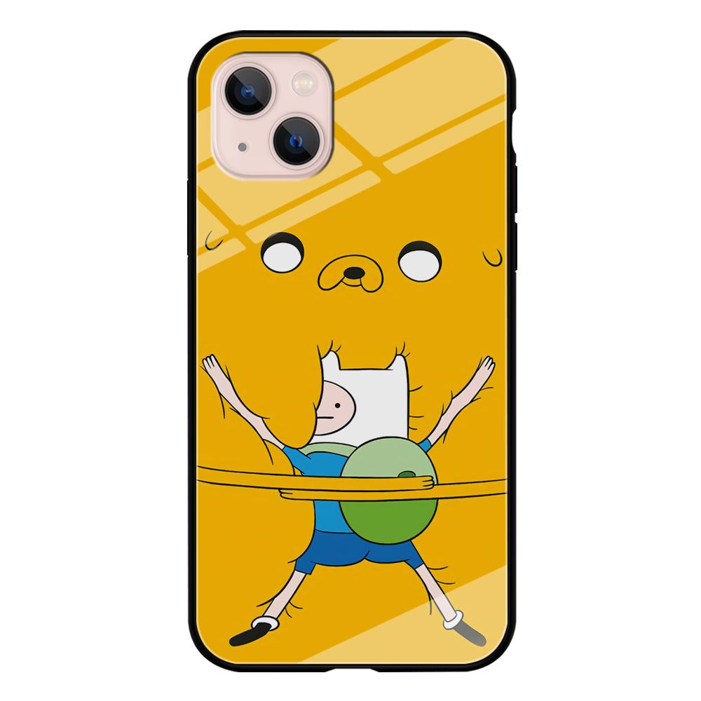 Jake And Fin Big Hug iPhone 14 Plus Case