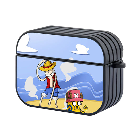 Jake And Finn Cosplay One Piece Hard Plastic Case Cover For Apple Airpods Pro 2 - Ezzystore