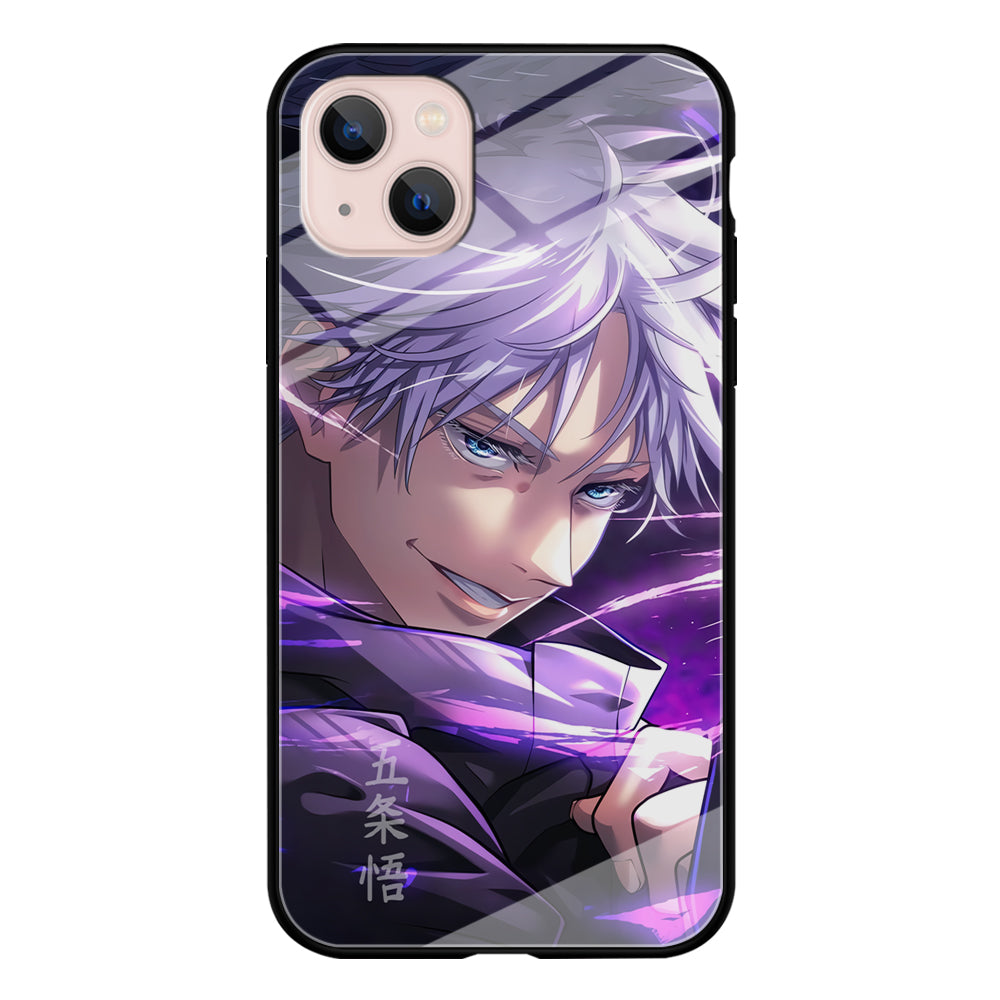 Jujutsu Kaisen Satoru Aura iPhone 14 Plus Case
