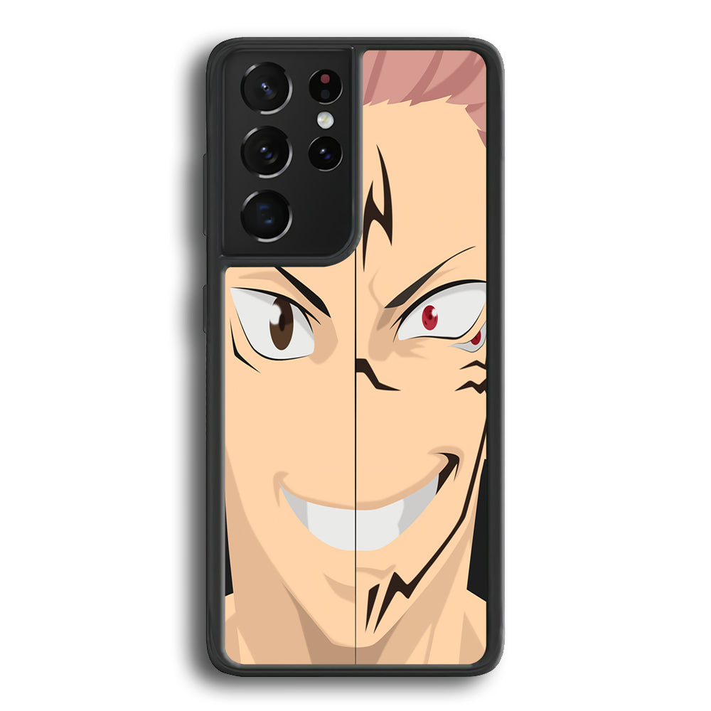 Jujutsu Kaisen Yuji x Sukuna Samsung Galaxy S23 Ultra Case - Ezzystore