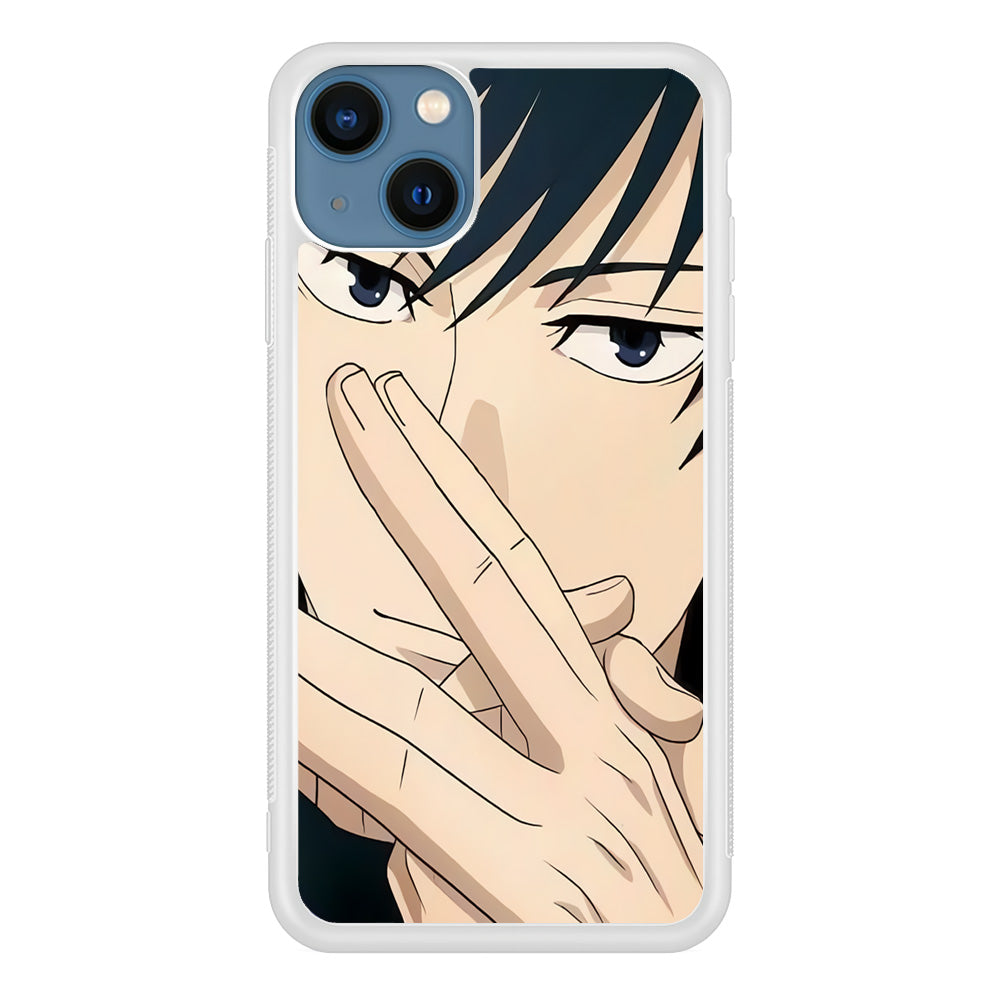 Jujutsu Kaisen Megumi Face iPhone 14 Plus Case