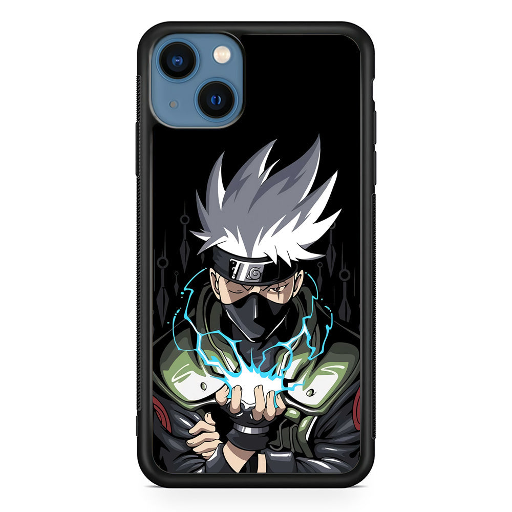 Kakashi Chidori And Sharingan iPhone 14 Plus Case