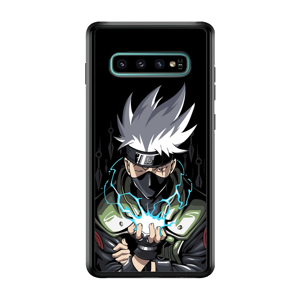 Kakashi Chidori And Sharingan Samsung Galaxy S10 Plus Case