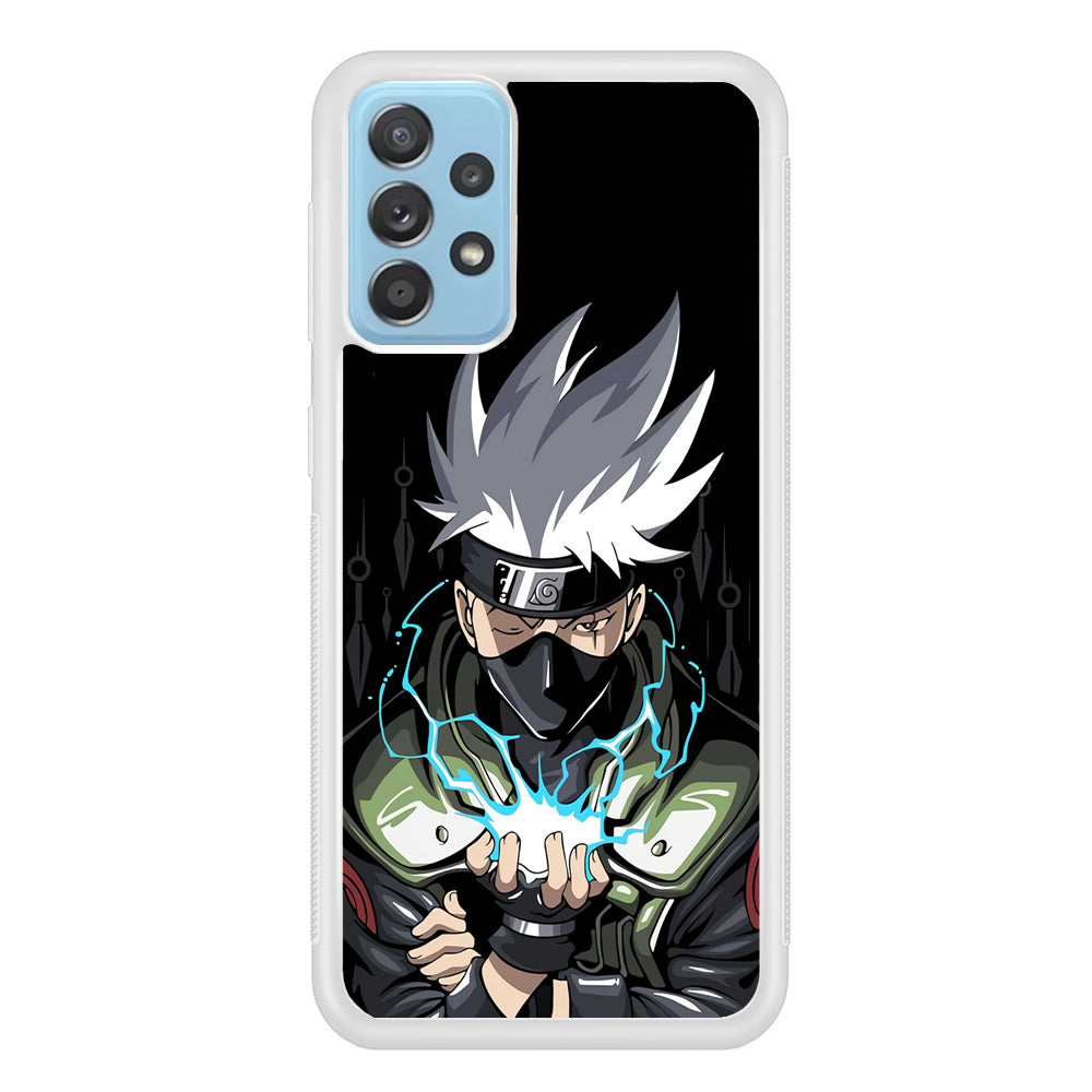Kakashi Chidori And Sharingan Samsung Galaxy A52 Case