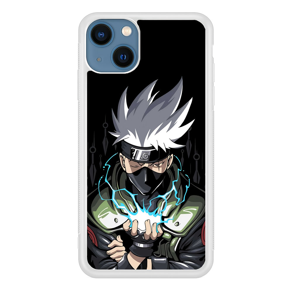 Kakashi Chidori And Sharingan iPhone 13 Case