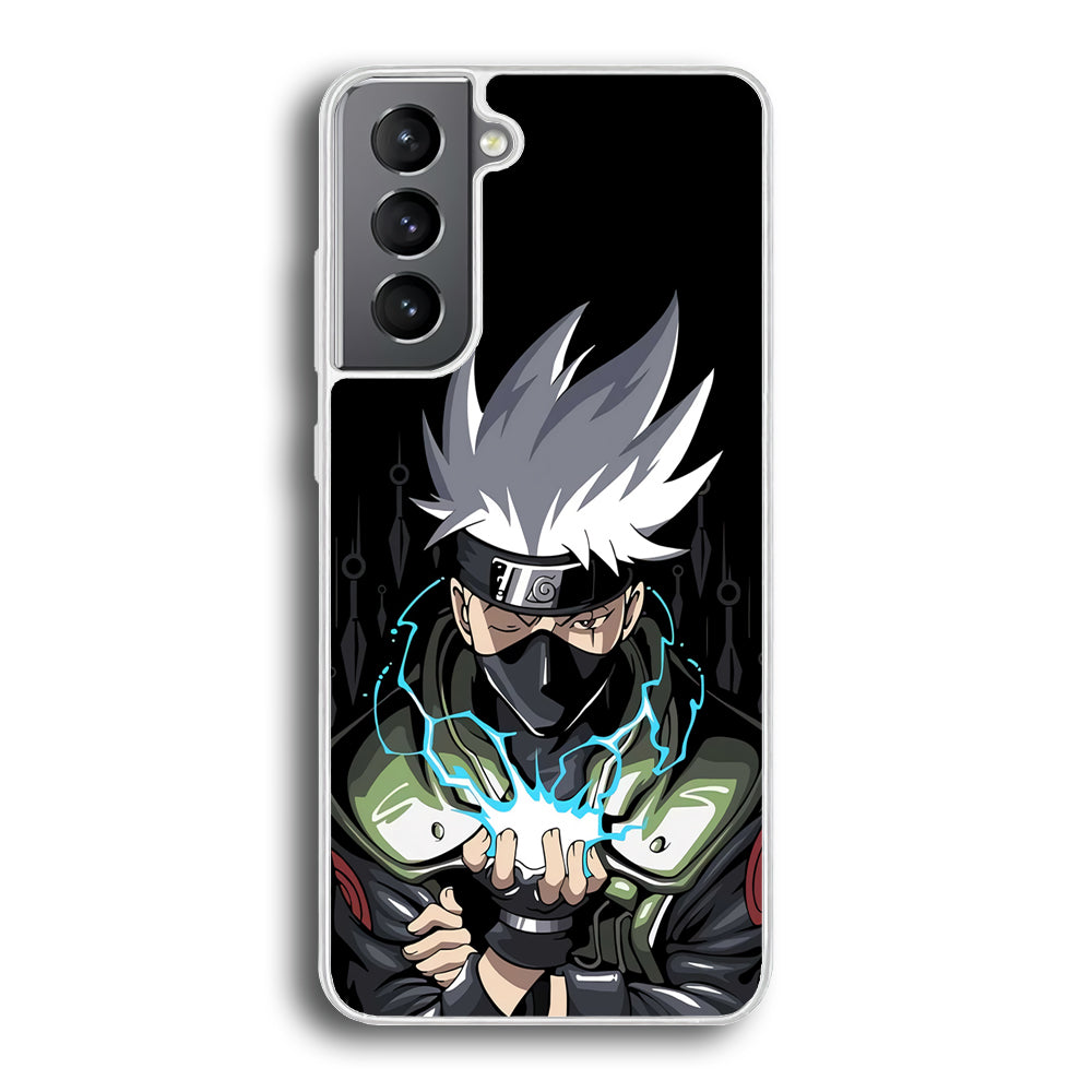 Kakashi Chidori And Sharingan Samsung Galaxy S21 Case