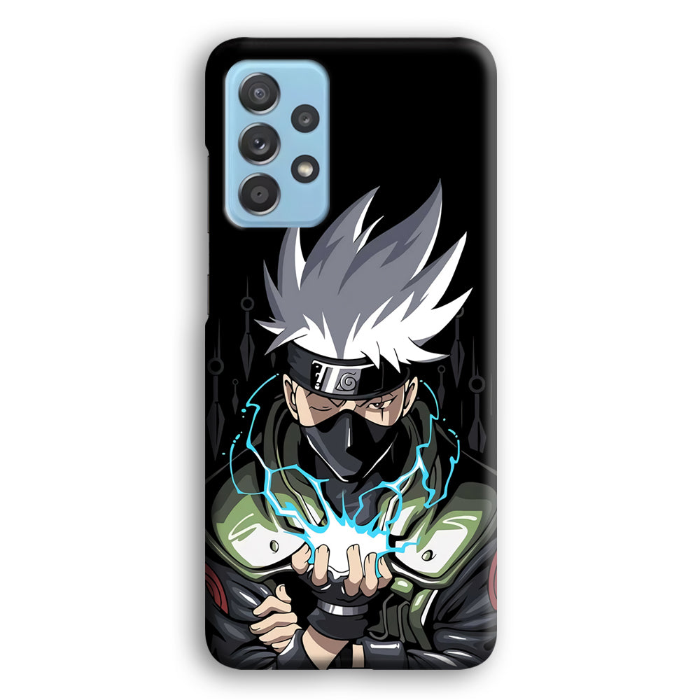 Kakashi Chidori And Sharingan Samsung Galaxy A52 Case