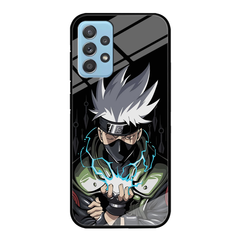Kakashi Chidori And Sharingan Samsung Galaxy A52 Case