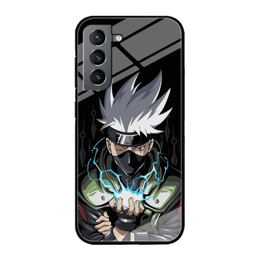 Kakashi Chidori And Sharingan Samsung Galaxy S21 Case