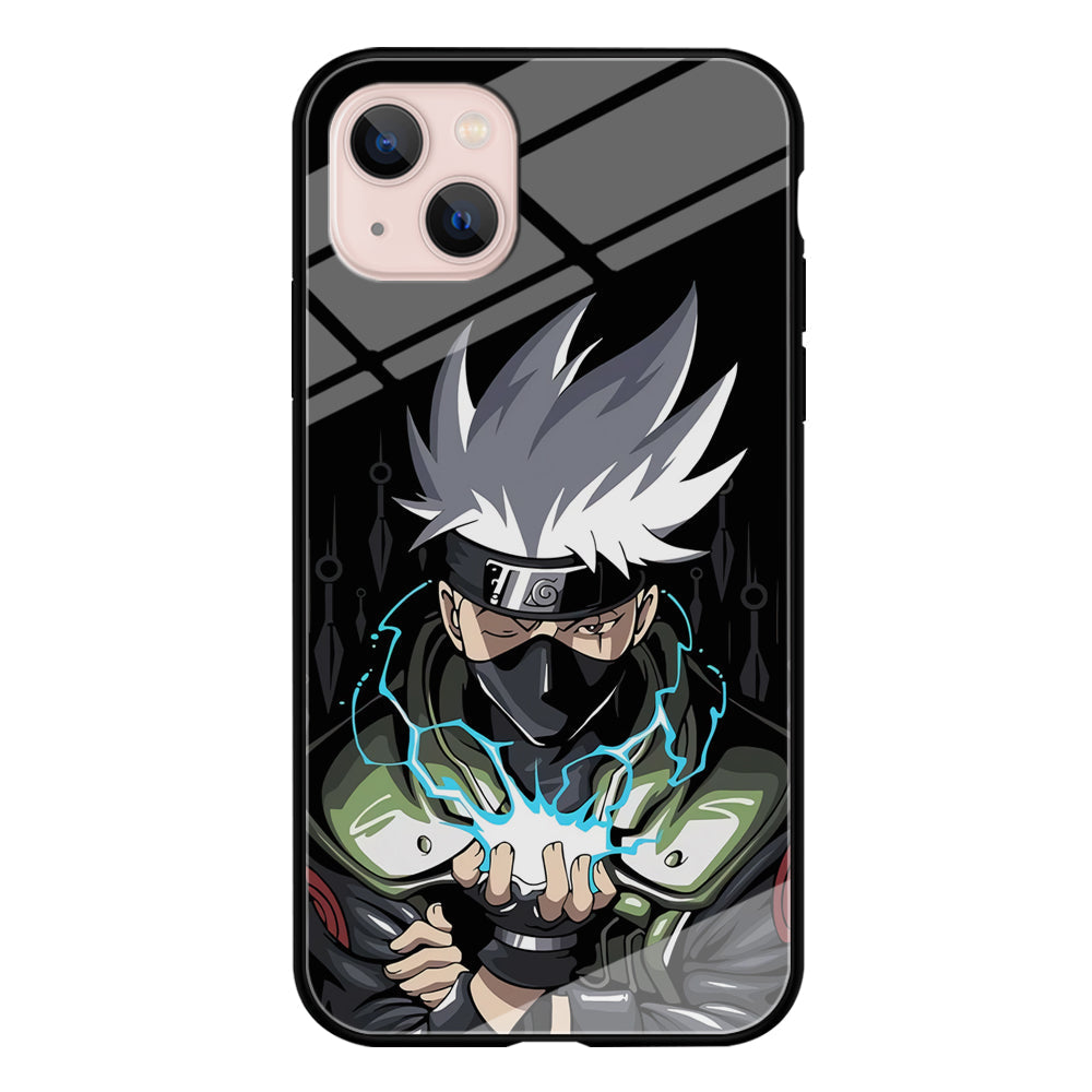 Kakashi Chidori And Sharingan iPhone 14 Plus Case