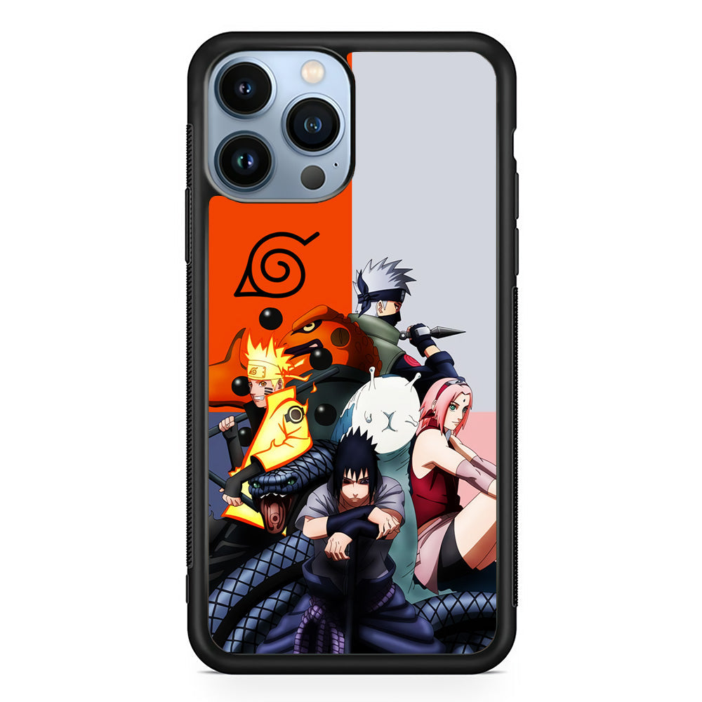 Kakashi Team 7 Konoha iPhone 15 Pro Max Case