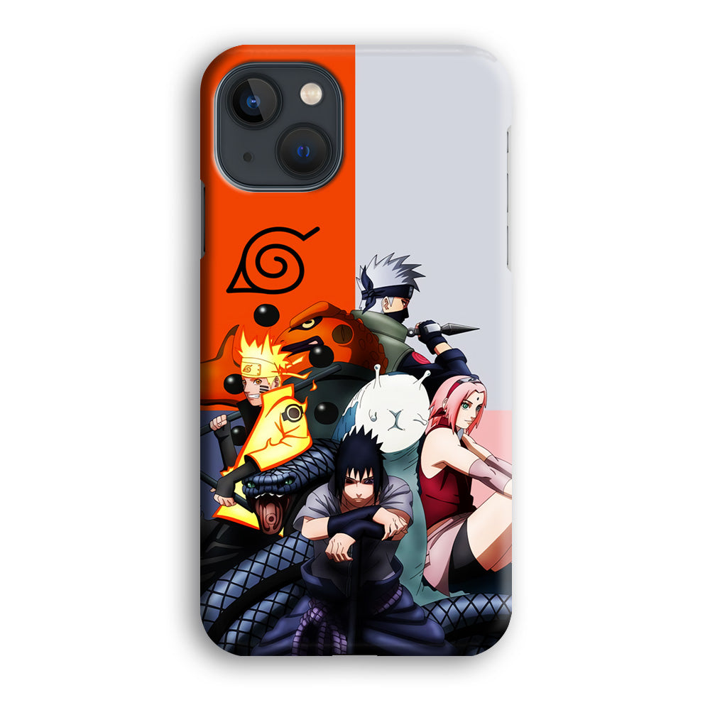 Kakashi Team 7 Konoha iPhone 15 Plus Case