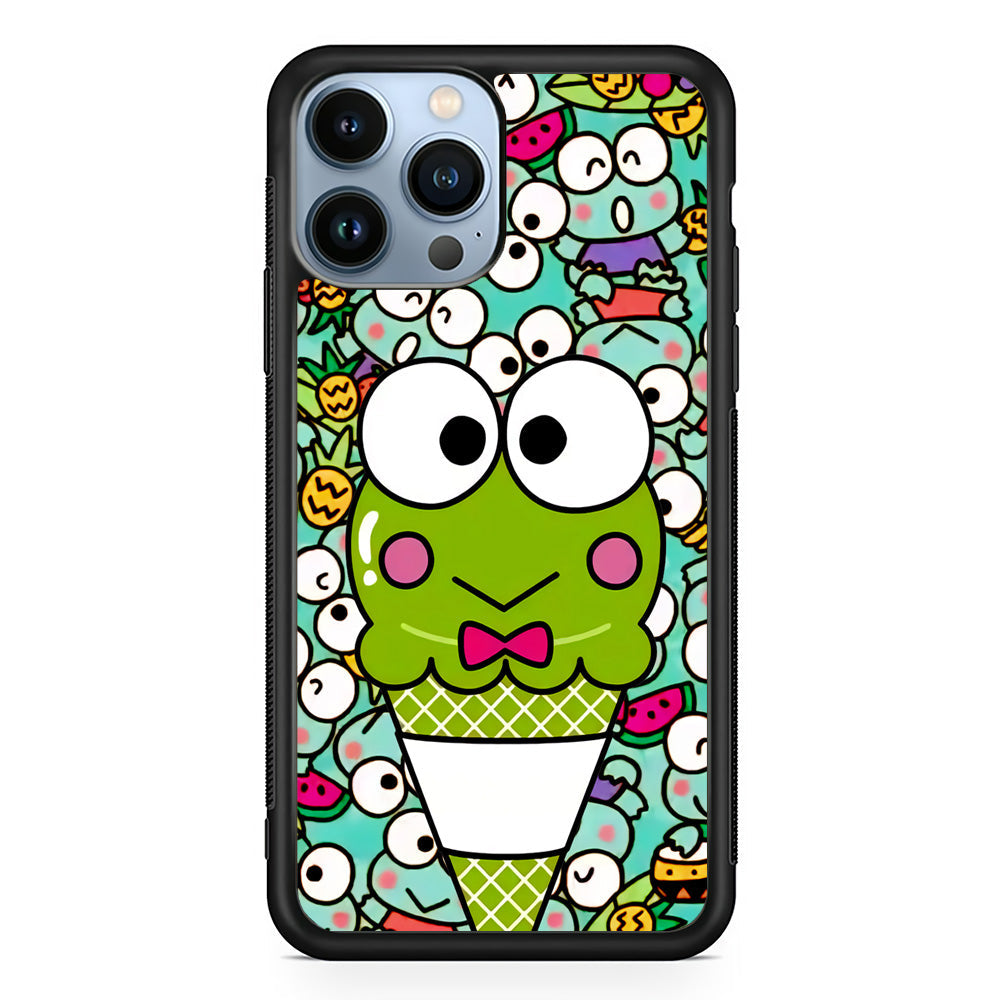 Keroppi Ice Cream Cones iPhone 14 Pro Case