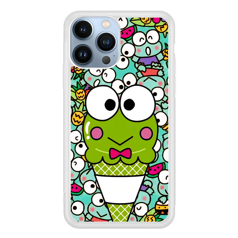 Keroppi Ice Cream Cones iPhone 15 Pro Max Case