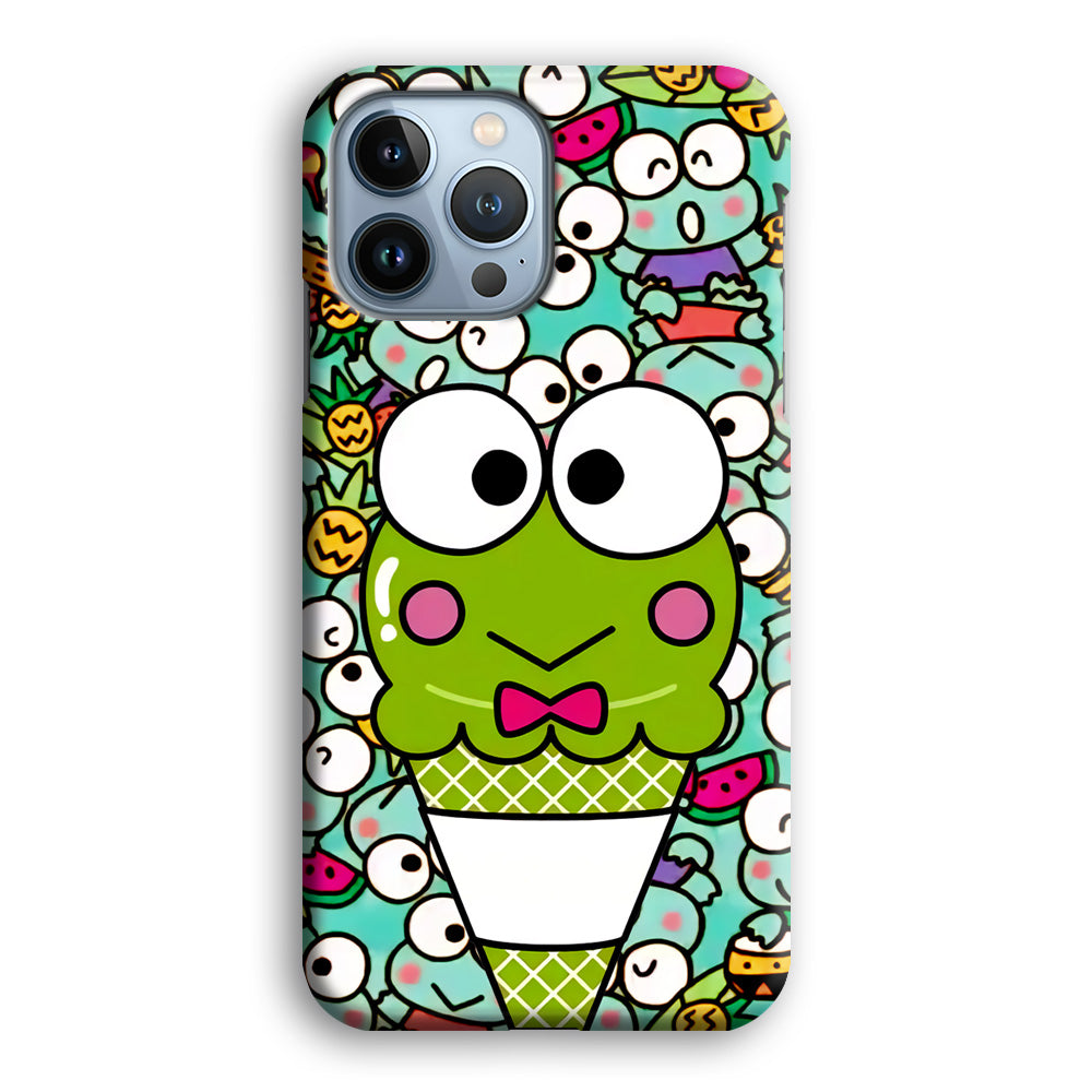 Keroppi Ice Cream Cones iPhone 14 Pro Case