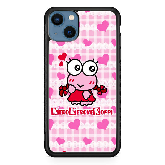 Keroppi Pink Cute iPhone 15 Case