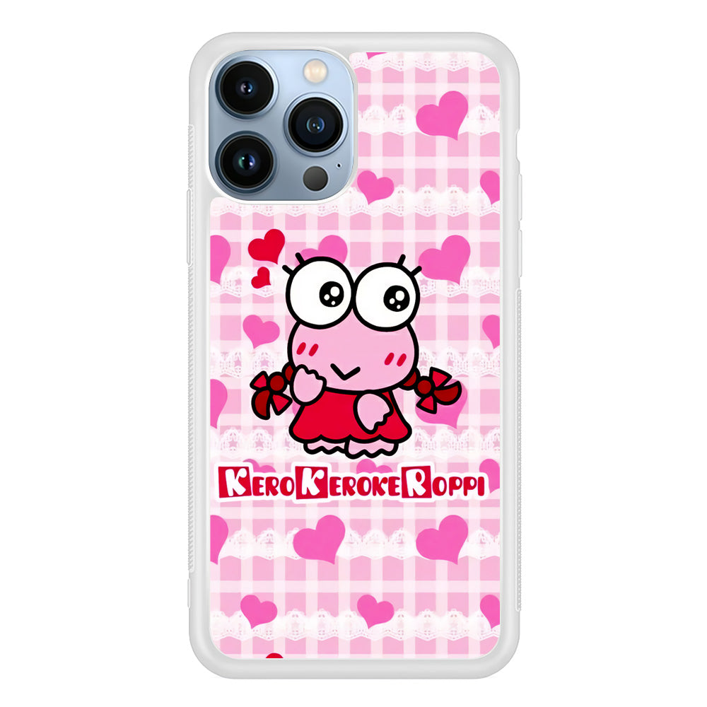 Keroppi Pink Cute iPhone 14 Pro Case