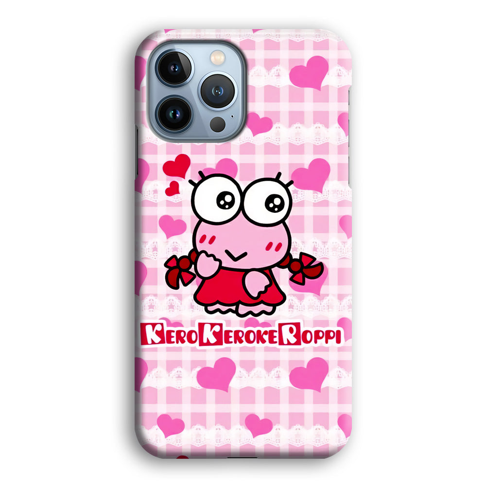 Keroppi Pink Cute iPhone 14 Pro Case