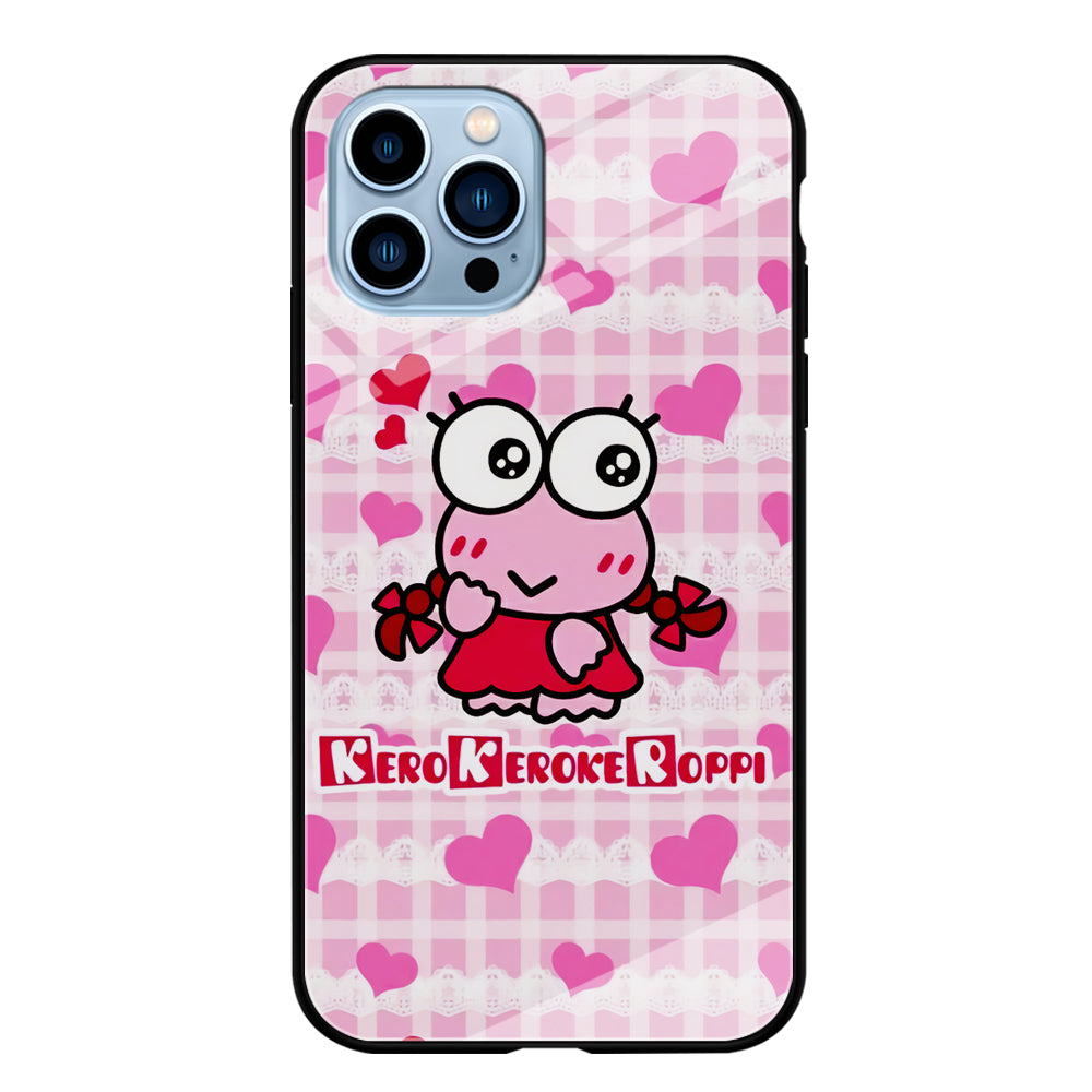 Keroppi Pink Cute iPhone 14 Pro Case