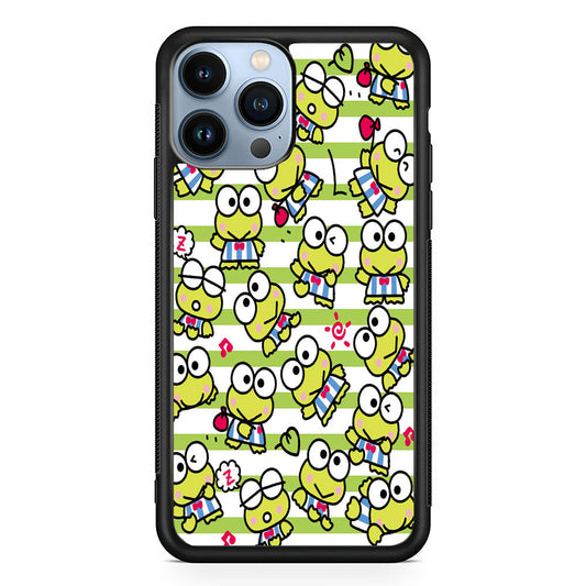Keroppi Stripe iPhone 15 Pro Max Case