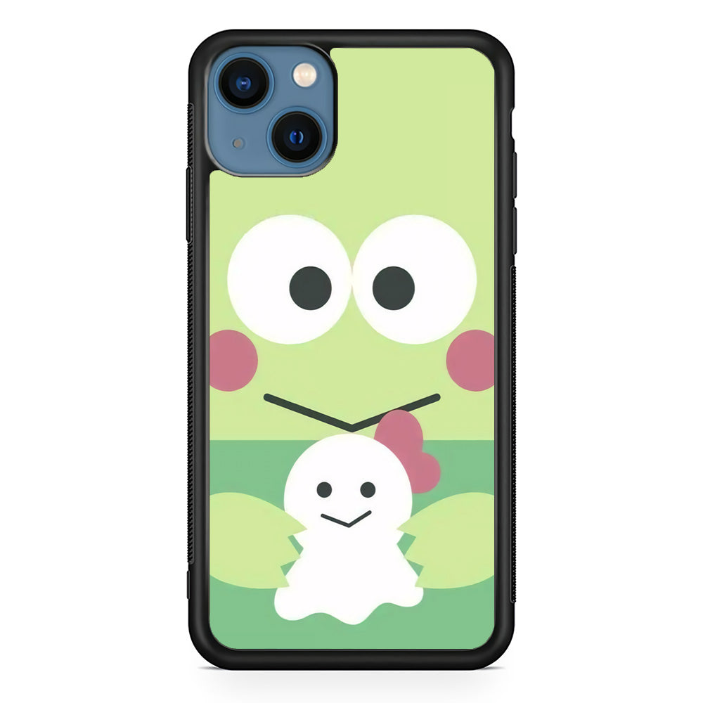 Keroppi With Doll iPhone 14 Plus Case