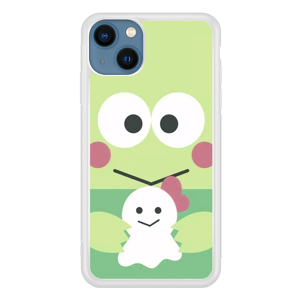 Keroppi With Doll iPhone 14 Plus Case