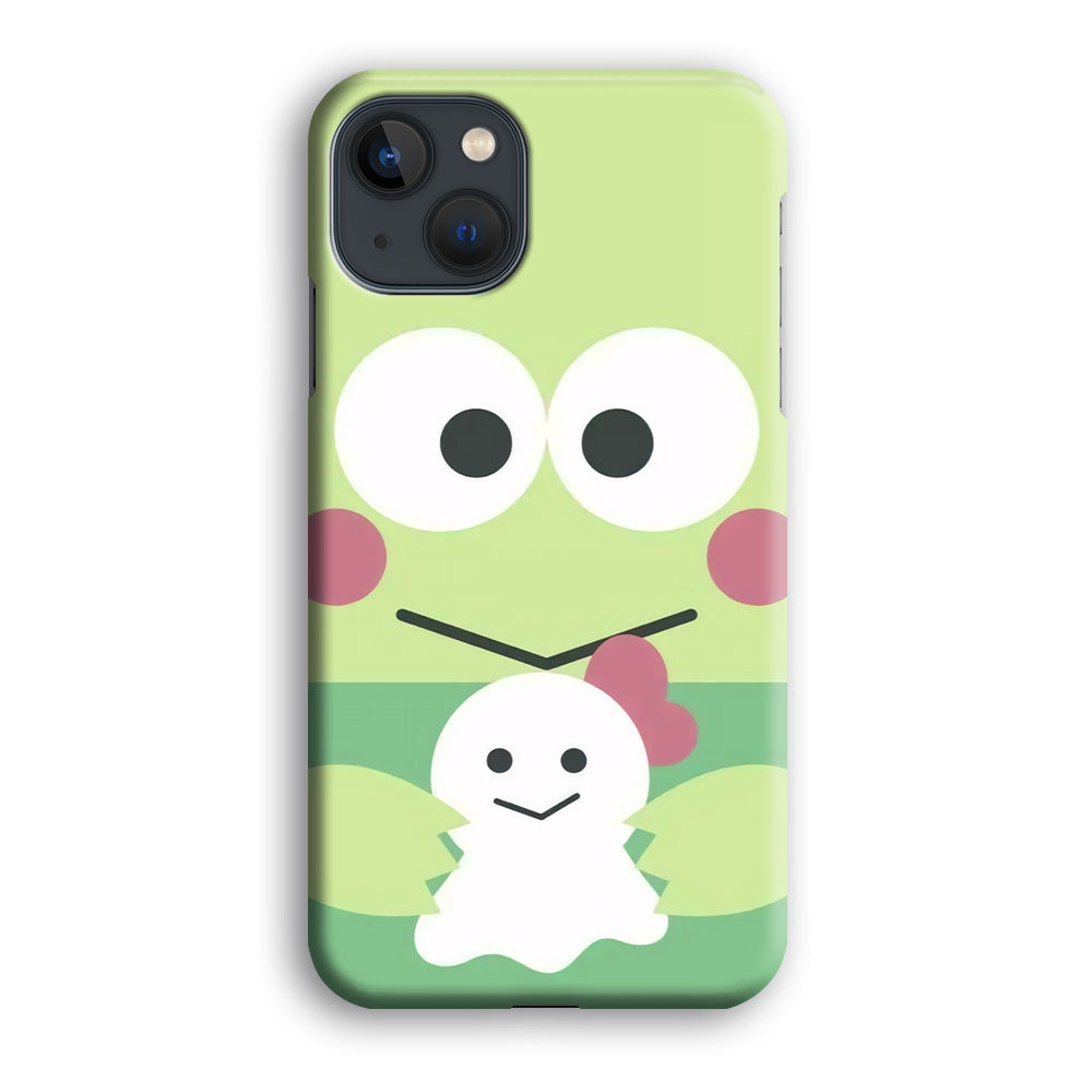 Keroppi With Doll iPhone 14 Plus Case