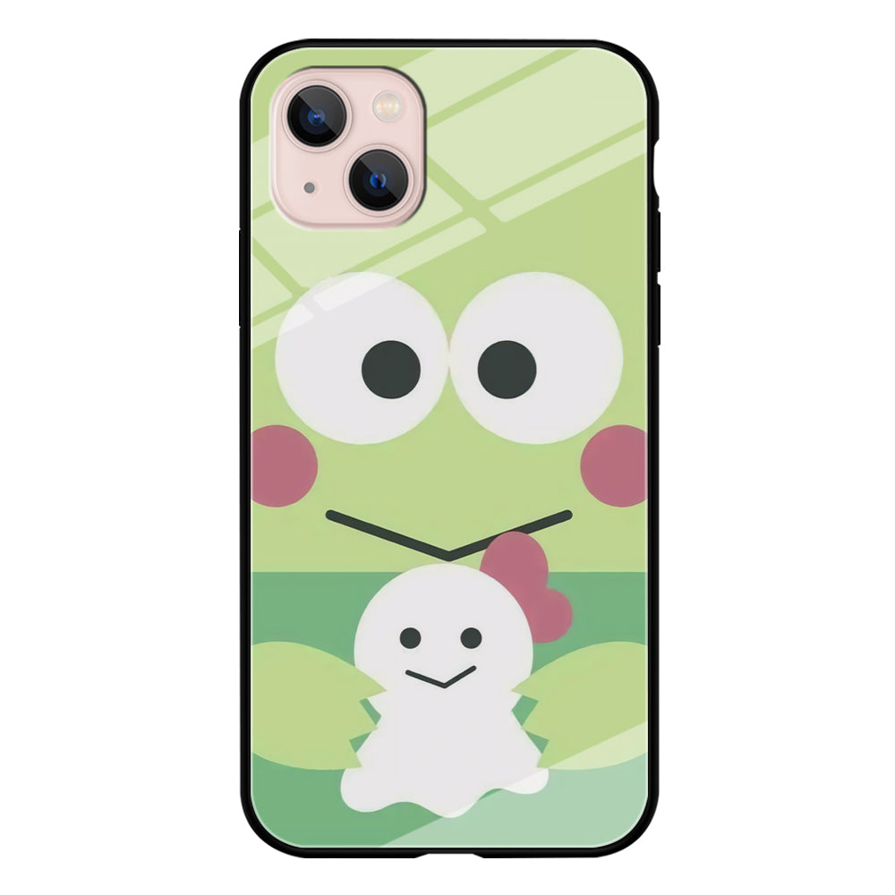 Keroppi With Doll iPhone 14 Plus Case