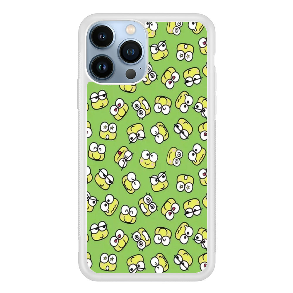 Keroppi Emoji iPhone 15 Pro Case