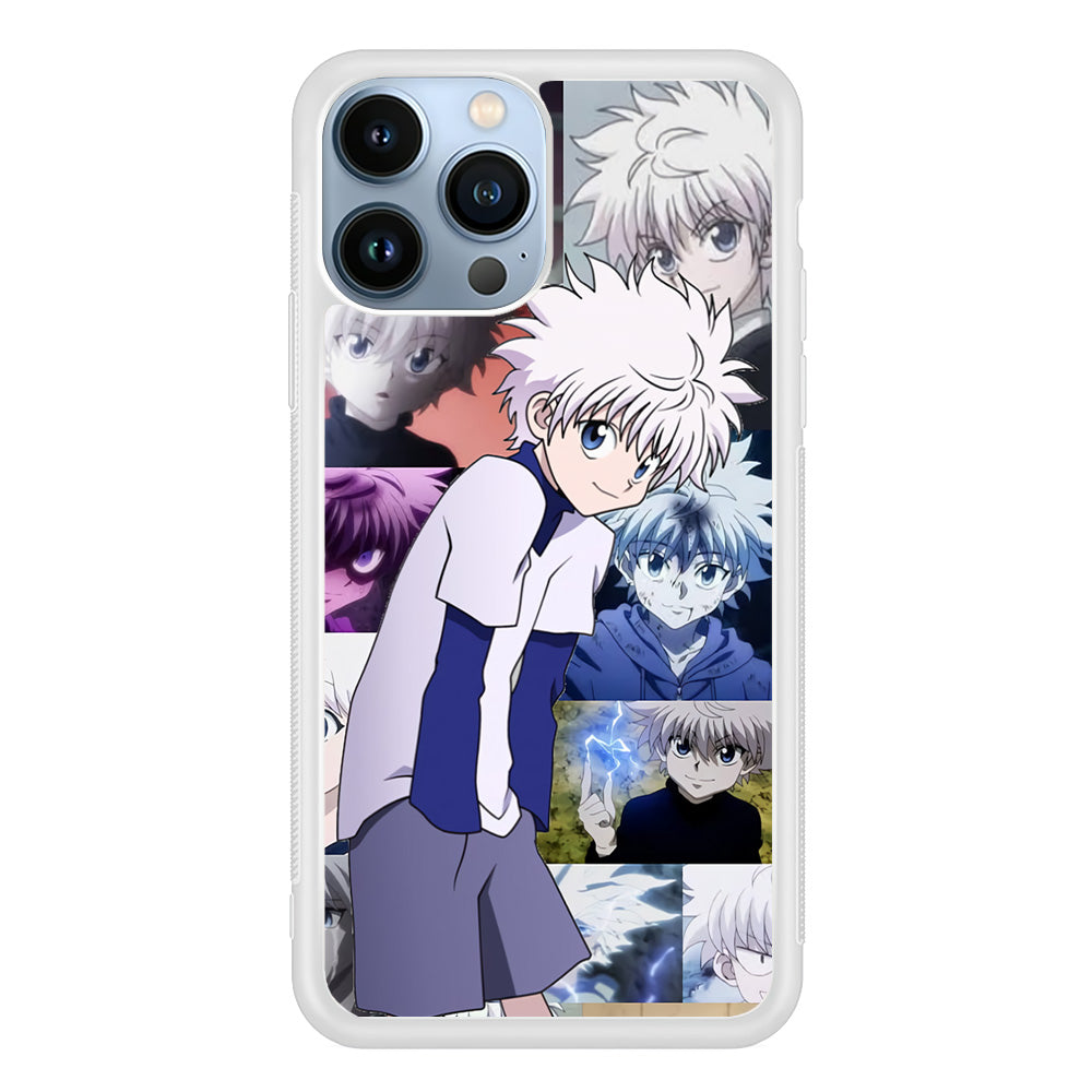 Killua Collage Of Moment iPhone 15 Pro Max Case