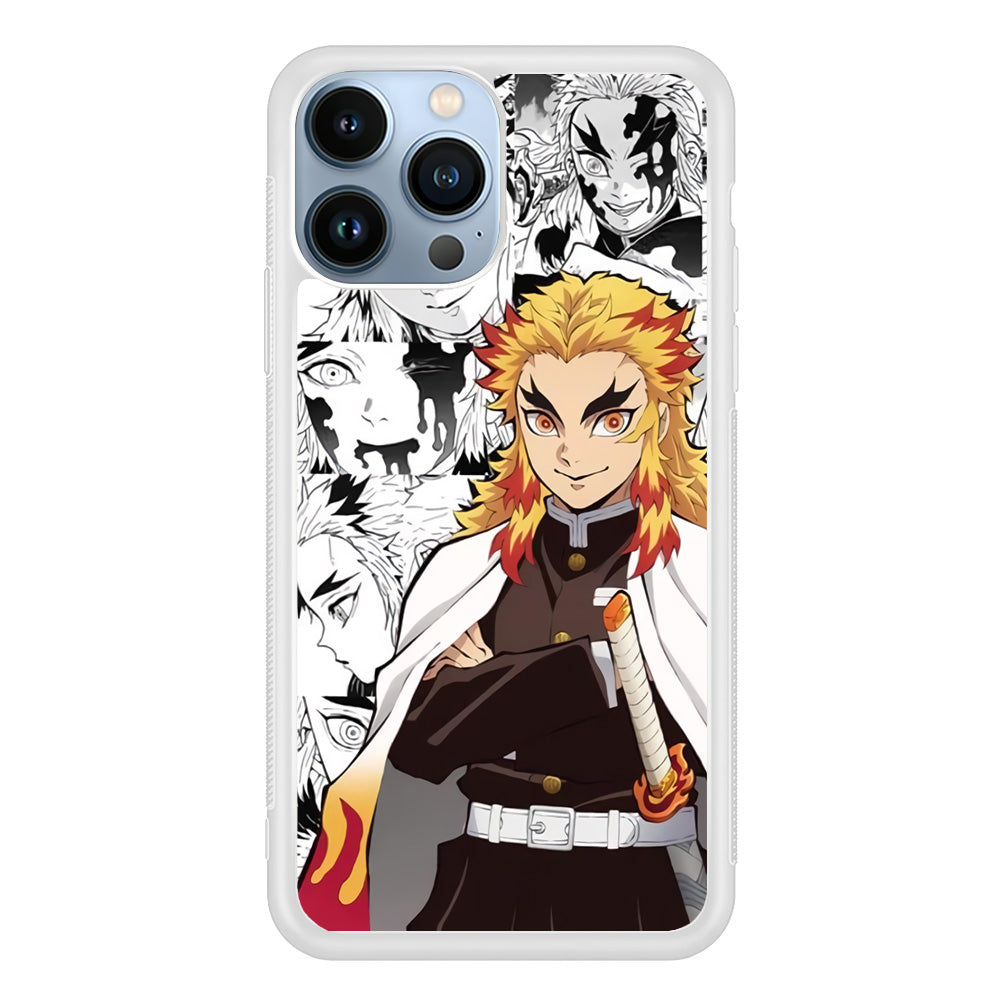 Kimetsu No Yaiba Rengoku iPhone 15 Pro Case
