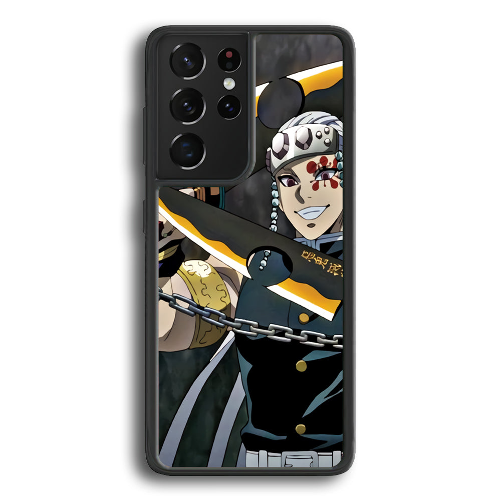 Kimetsu No Yaiba tengen Uzui Samsung Galaxy S23 Ultra Case - Ezzystore