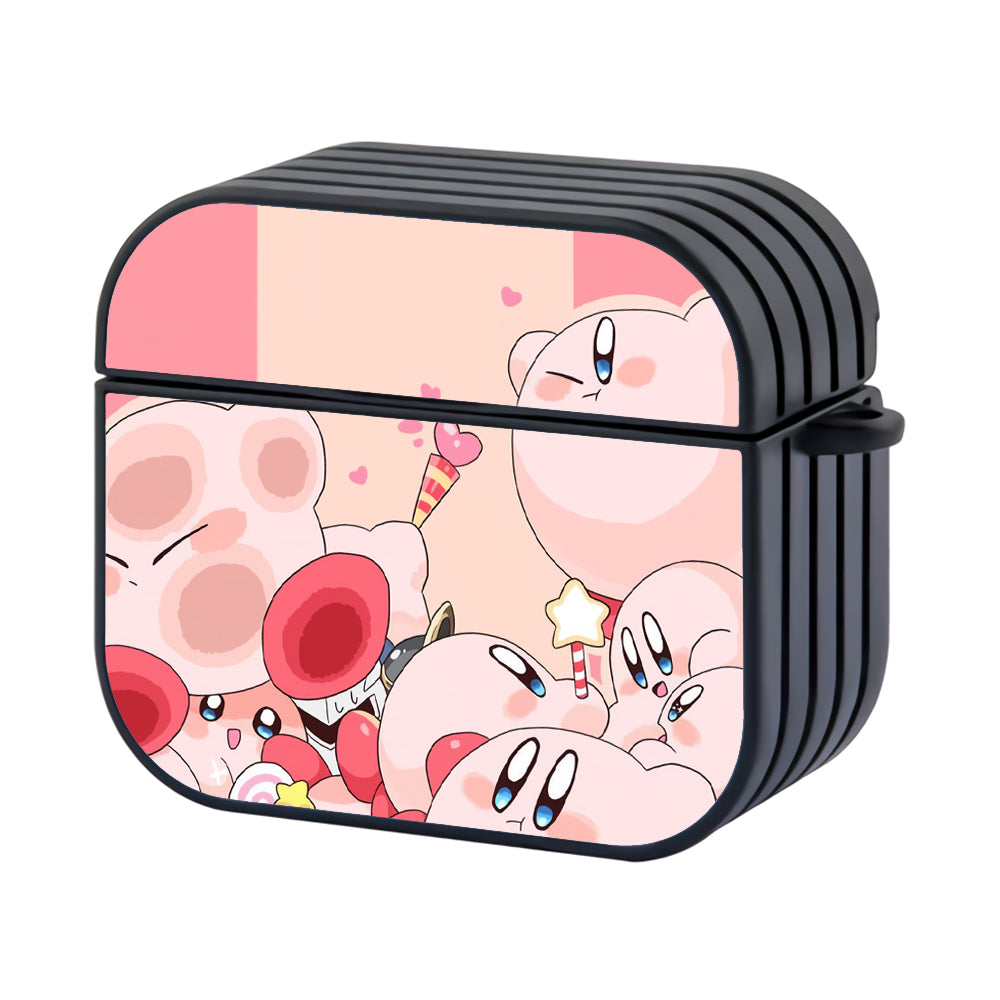 Kirby Cute Hard Plastic Case Cover For Apple Airpods 3 - Ezzystore