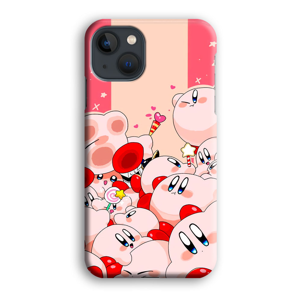 Kirby Cute Party iPhone 15 Case