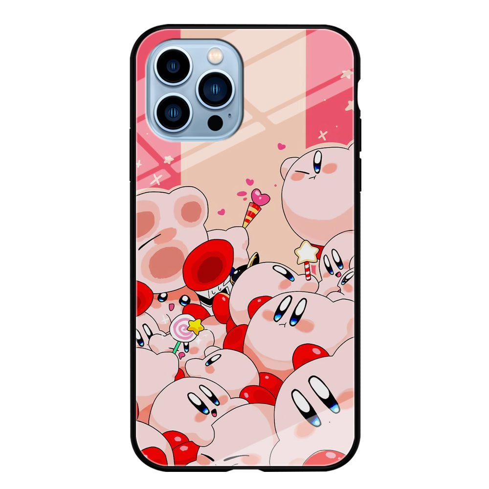 Kirby Cute Party iPhone 14 Pro Case