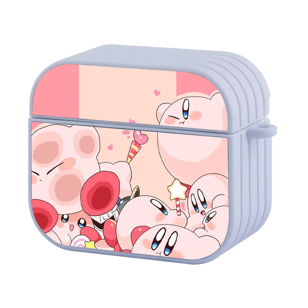 Kirby Cute Hard Plastic Case Cover For Apple Airpods 3